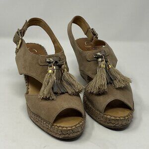 Kanna espadrille wedges suede 37